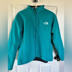 The North Face Kids Turquoise Raincoat